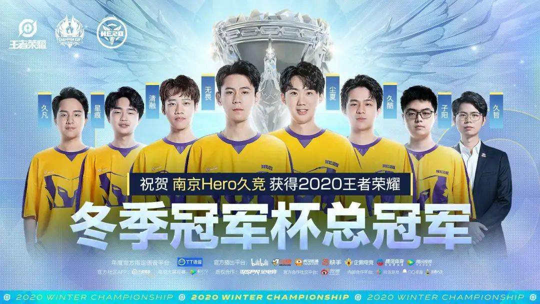 Ban&Pick|王者归来！南京Hero久竞登顶2020王者荣耀冬冠总冠军