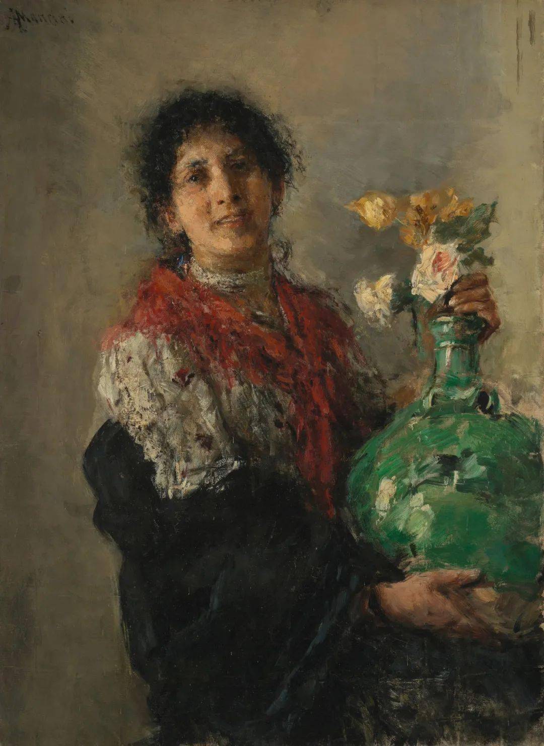 安东尼奥·曼奇尼antonio mancini1852-1930十九世纪意大