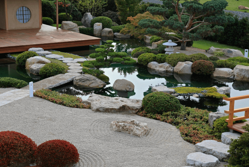 日式庭院图片欣赏图片