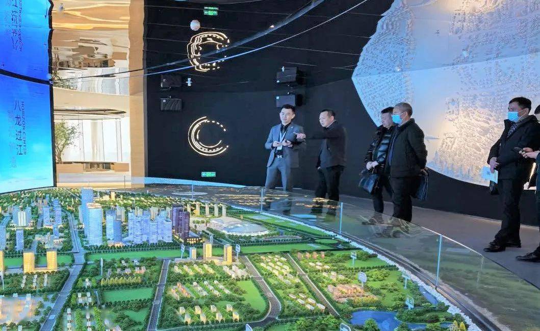 四川省成都市大邑县县长陈大用一行莅临中南集团调研指导工作并开展