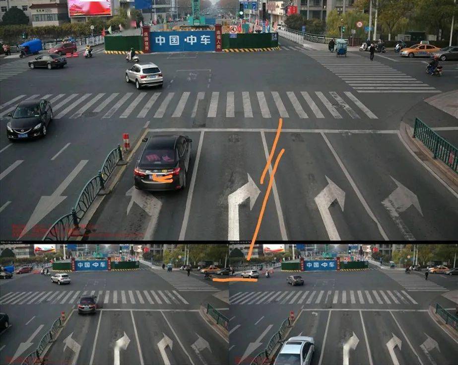 虹桥路这里小心