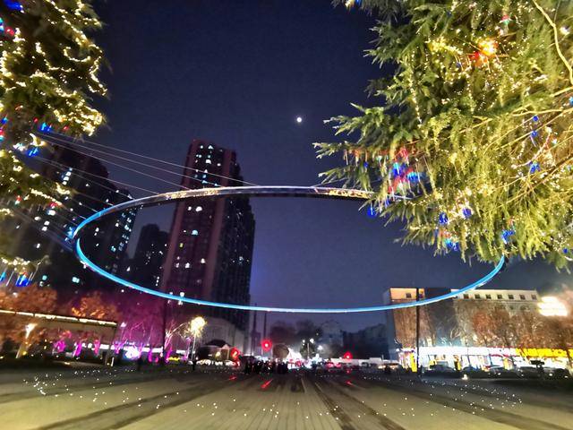 年味浓夜醉美郑州夜景大片伴你过大年有这些地方值得打卡