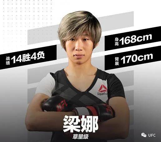 ufc再签中国选手傲日其楞梁娜正式签约ufc