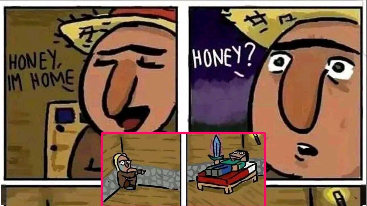 我的世界:笑到抽筋的6张趣图,看懂的智商至少180,快来试试