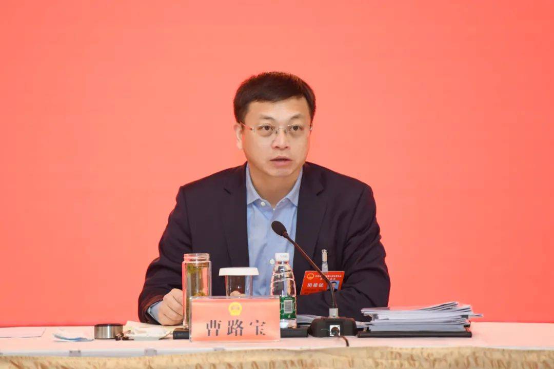 盐城市代表团团长,市委书记,市人大常委会主任戴源主持,代表团副团长