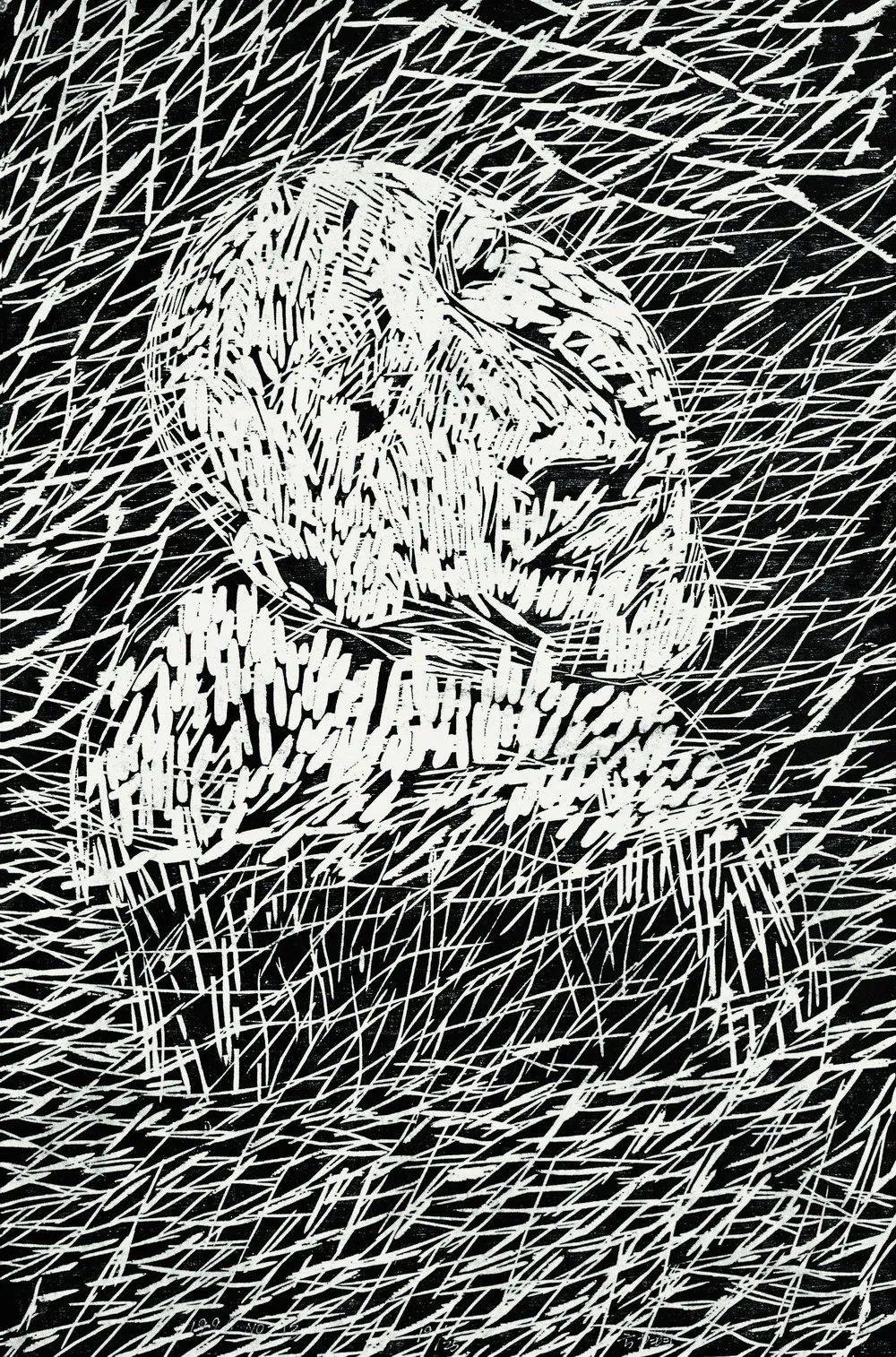 方力钧:这是我目前最全面,大型的版画展