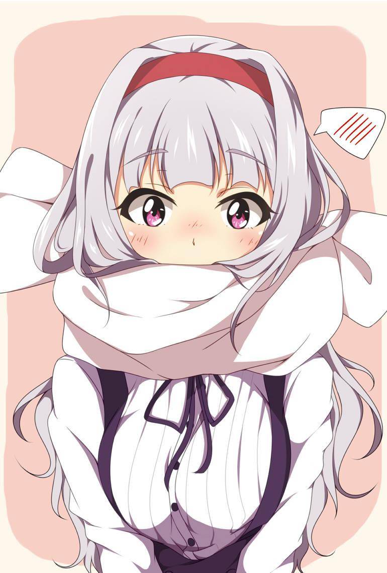 神秘的银色王女四条贵音壁纸