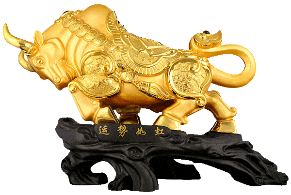 送你18金牛图愿你2021牛来运转牛气冲天