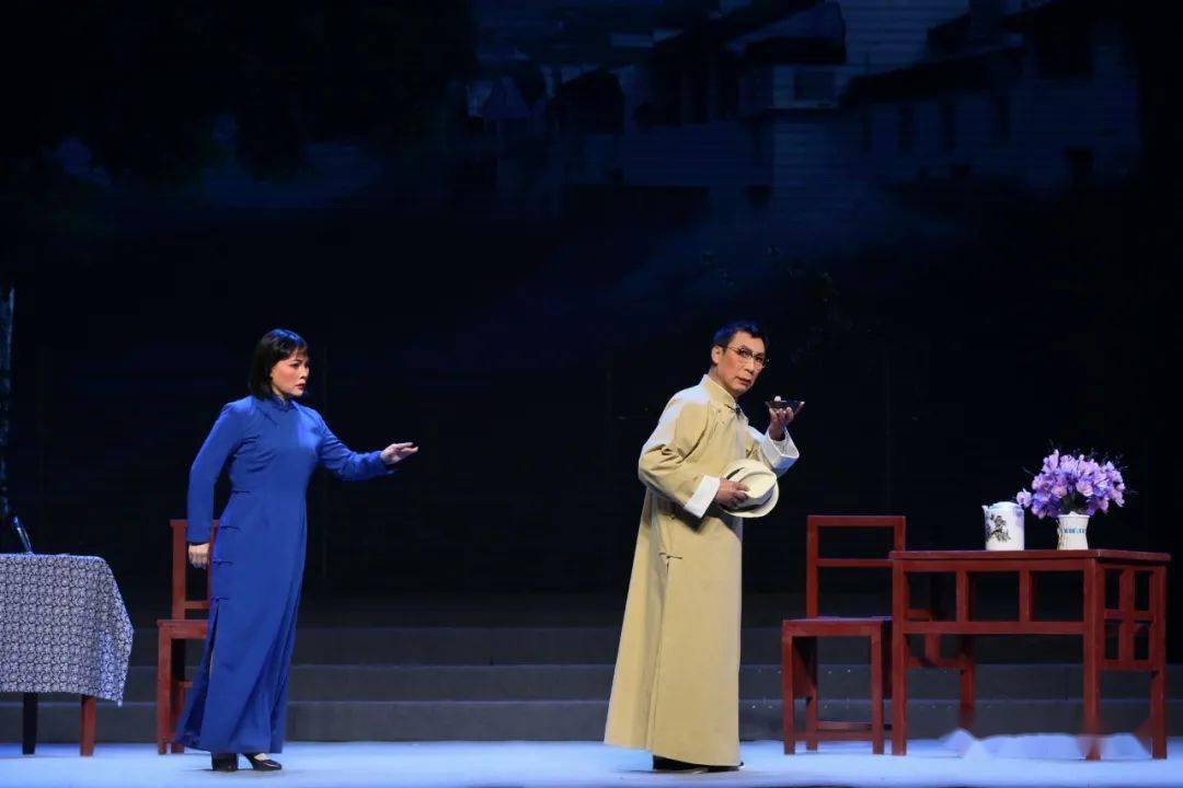 图赏万荣县蒲剧团革命现代戏江姐精彩剧照