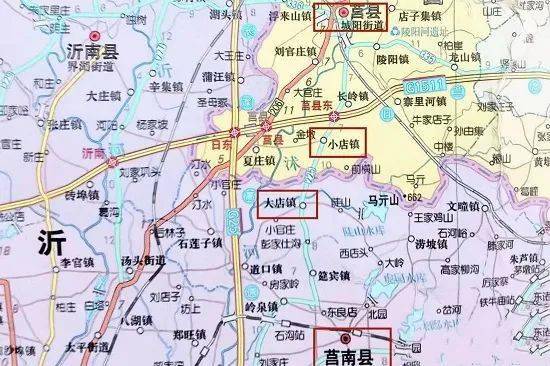 莒县果庄镇规划图图片