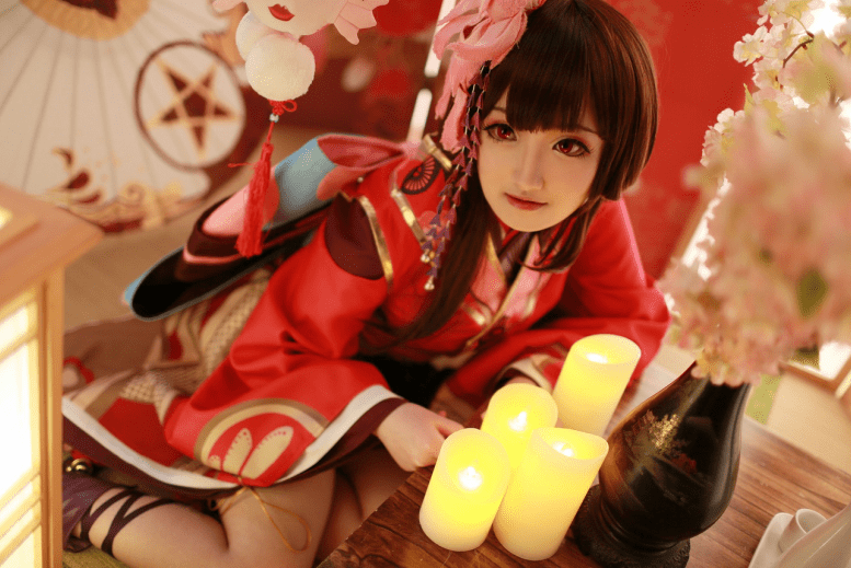 阴阳师 神乐cosplay,喜欢吗?