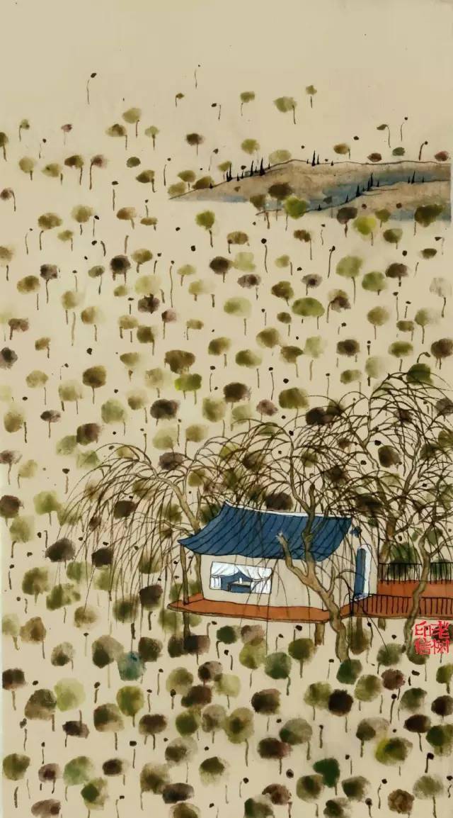 今日立春,赏老树画里的二十四节气,太美了!