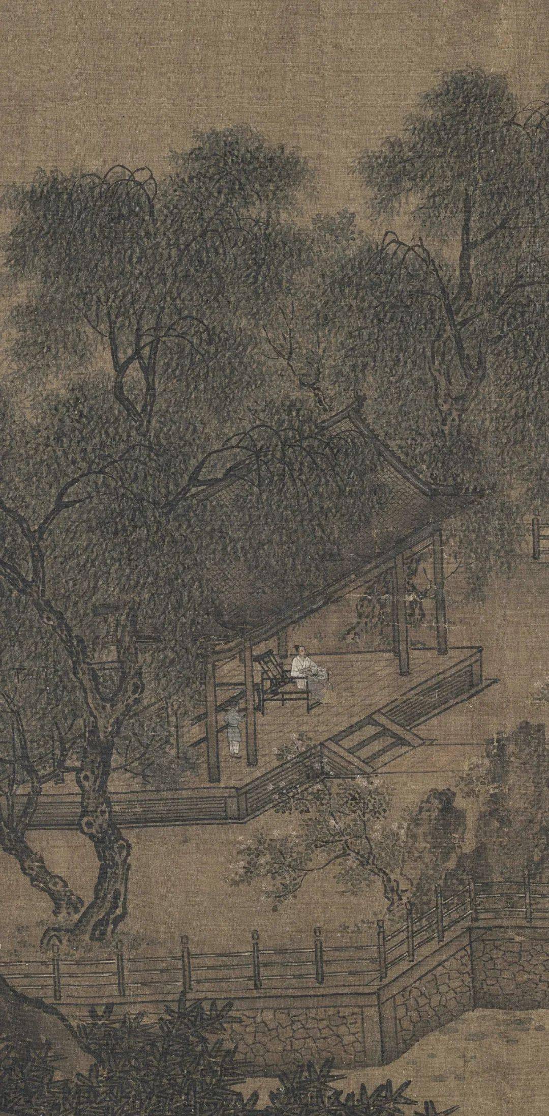 刘松年 四景山水图之夏景刘松年 四景山水图之春景 局部刘松年 四景