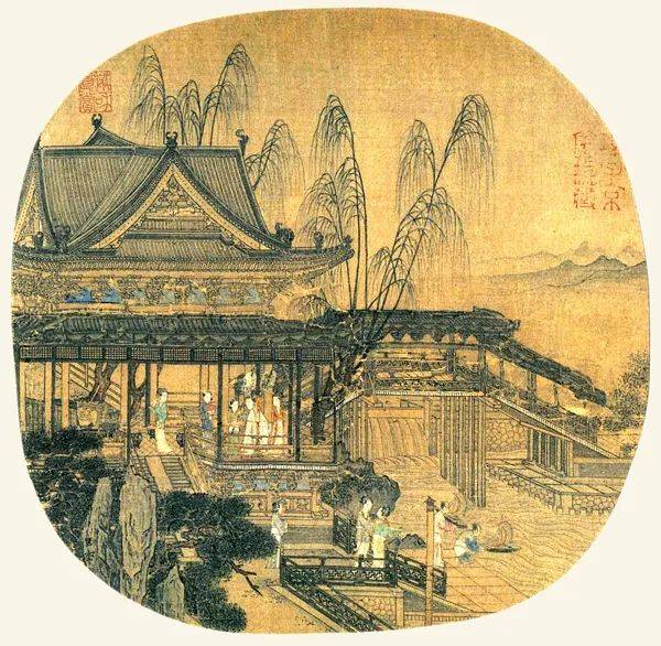 城事画中窥城一座宫殿的美学修养