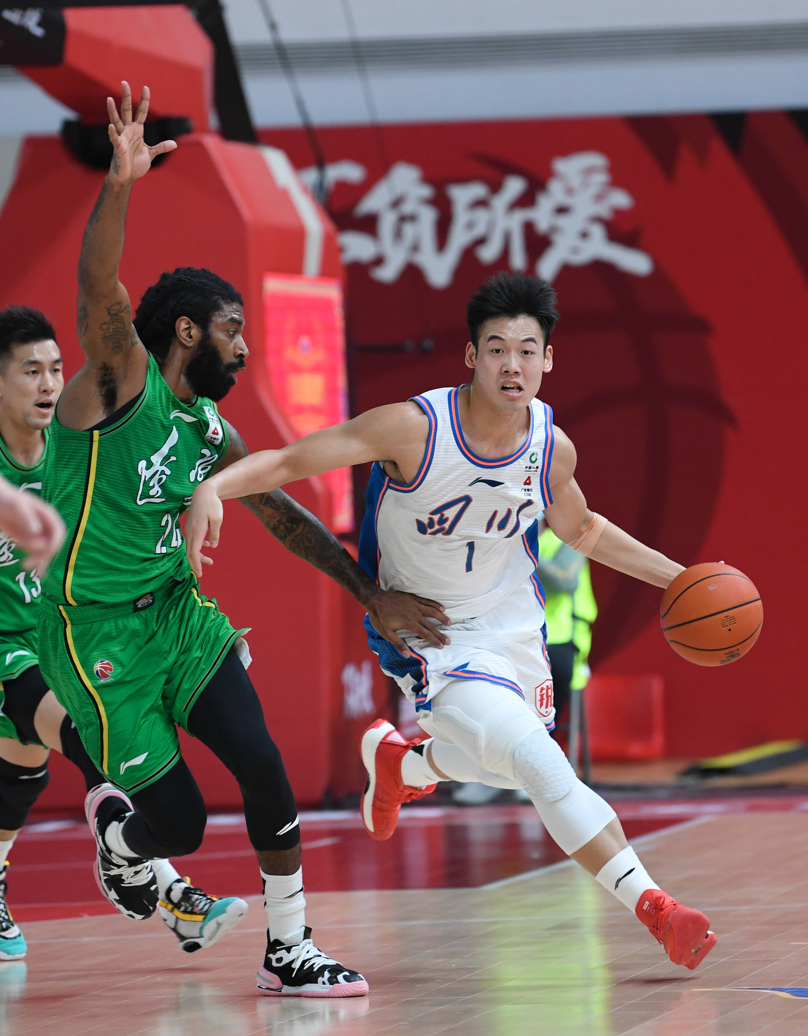 篮球——cba第二阶段:四川五粮金樽对阵辽宁本钢