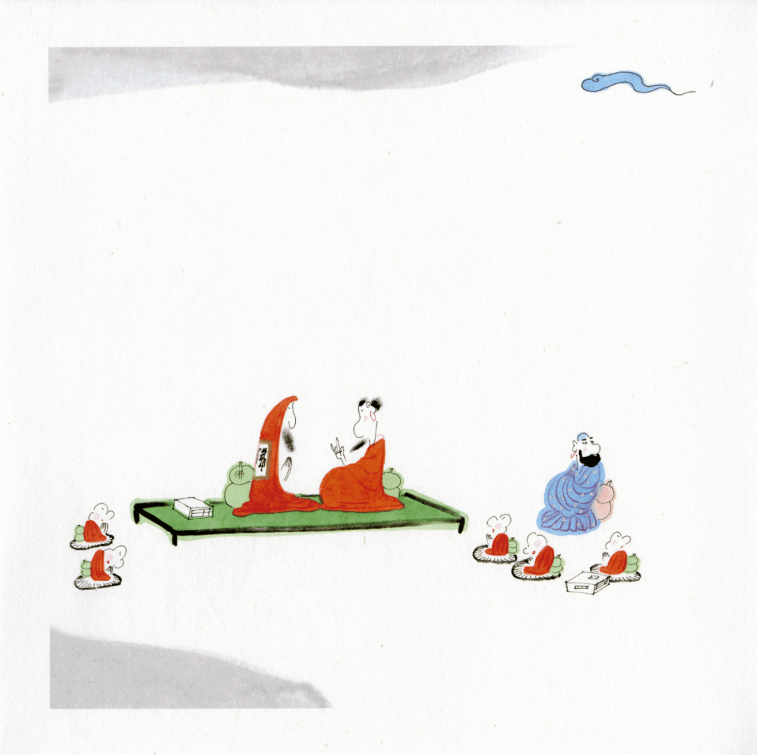 从禅意漫画到少林寺画僧!蔡志忠皈依佛门之后.