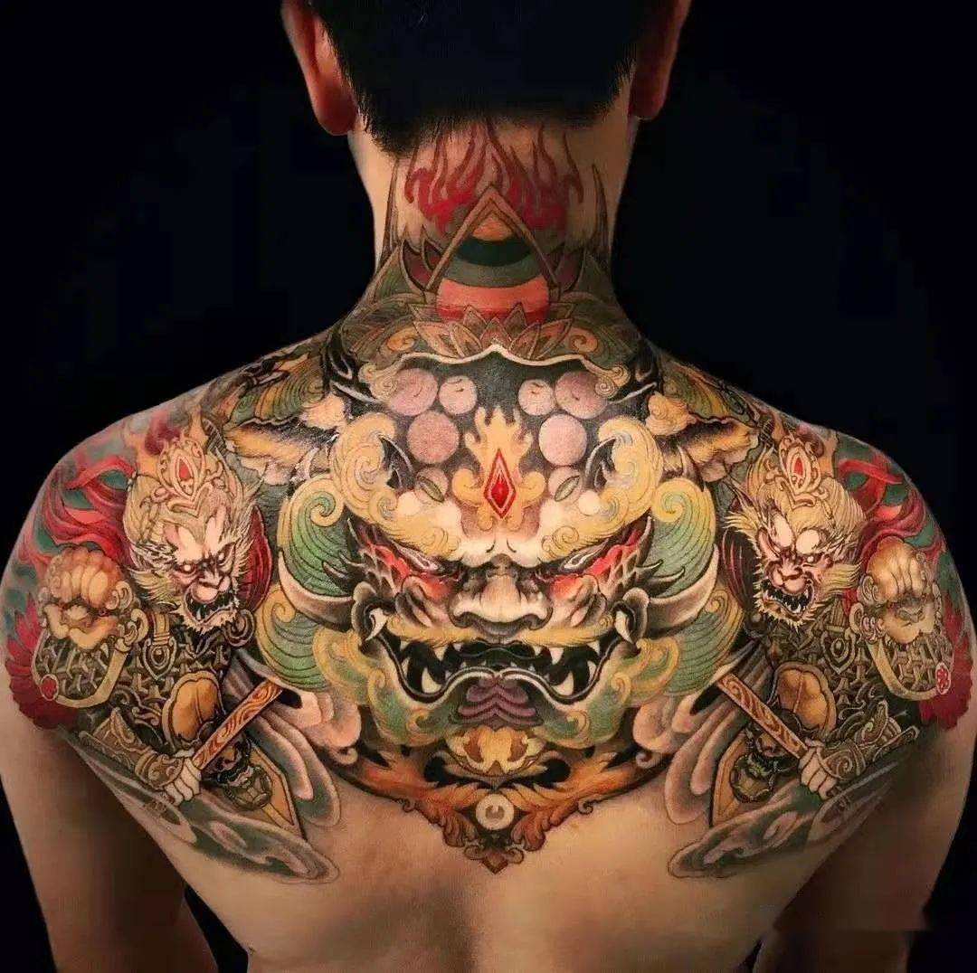 后肩纹身素材_搜狐网, image size:1080x1076