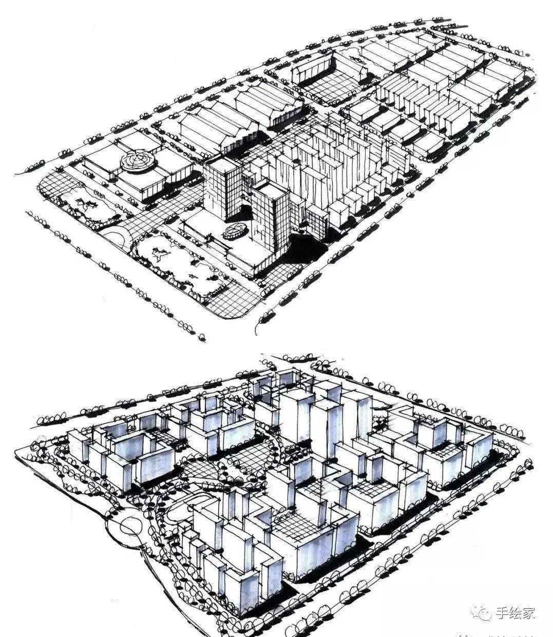 如何學好規劃鳥瞰圖這50張手繪圖給你答案