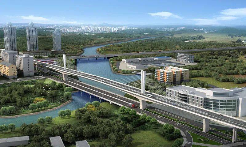 还记得要加层的富康路榆溪河大桥吗?桥型已确定_榆林
