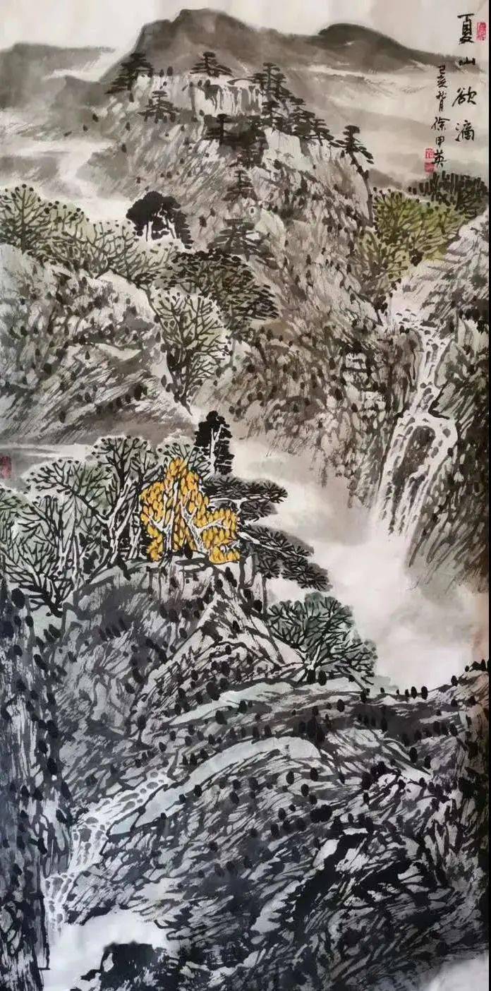 风采燿耀独树一帜画家徐甲英作品欣赏