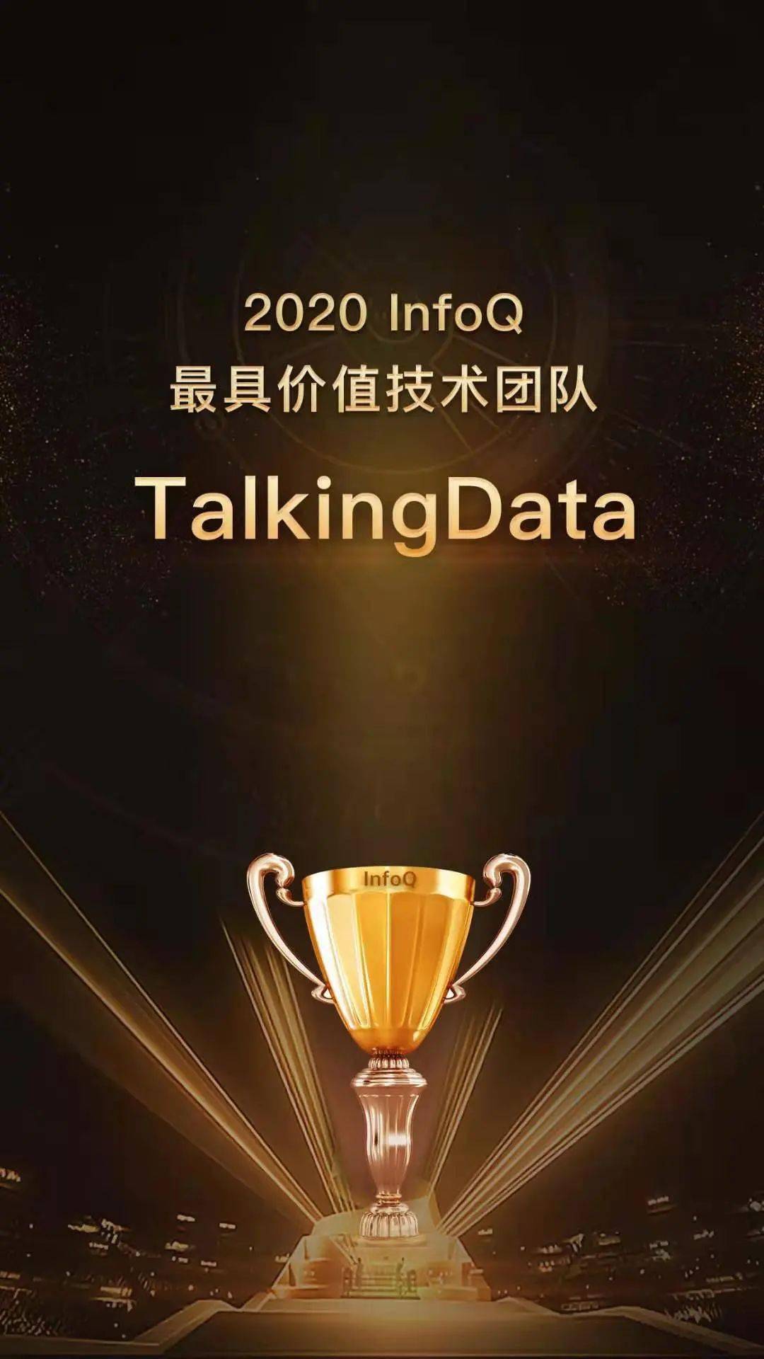 年会|TalkingData获InfoQ「最具价值技术团队」等奖项