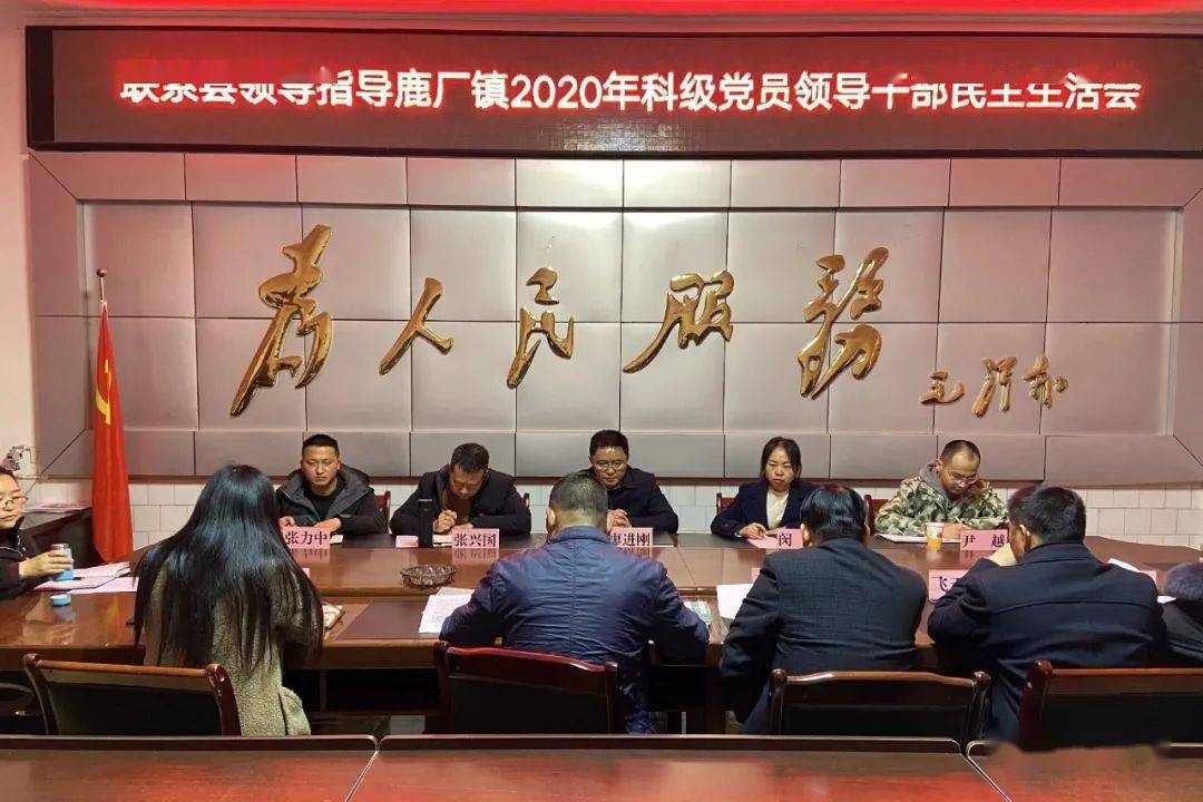 县委常委,组织部长廖进刚到会指导.