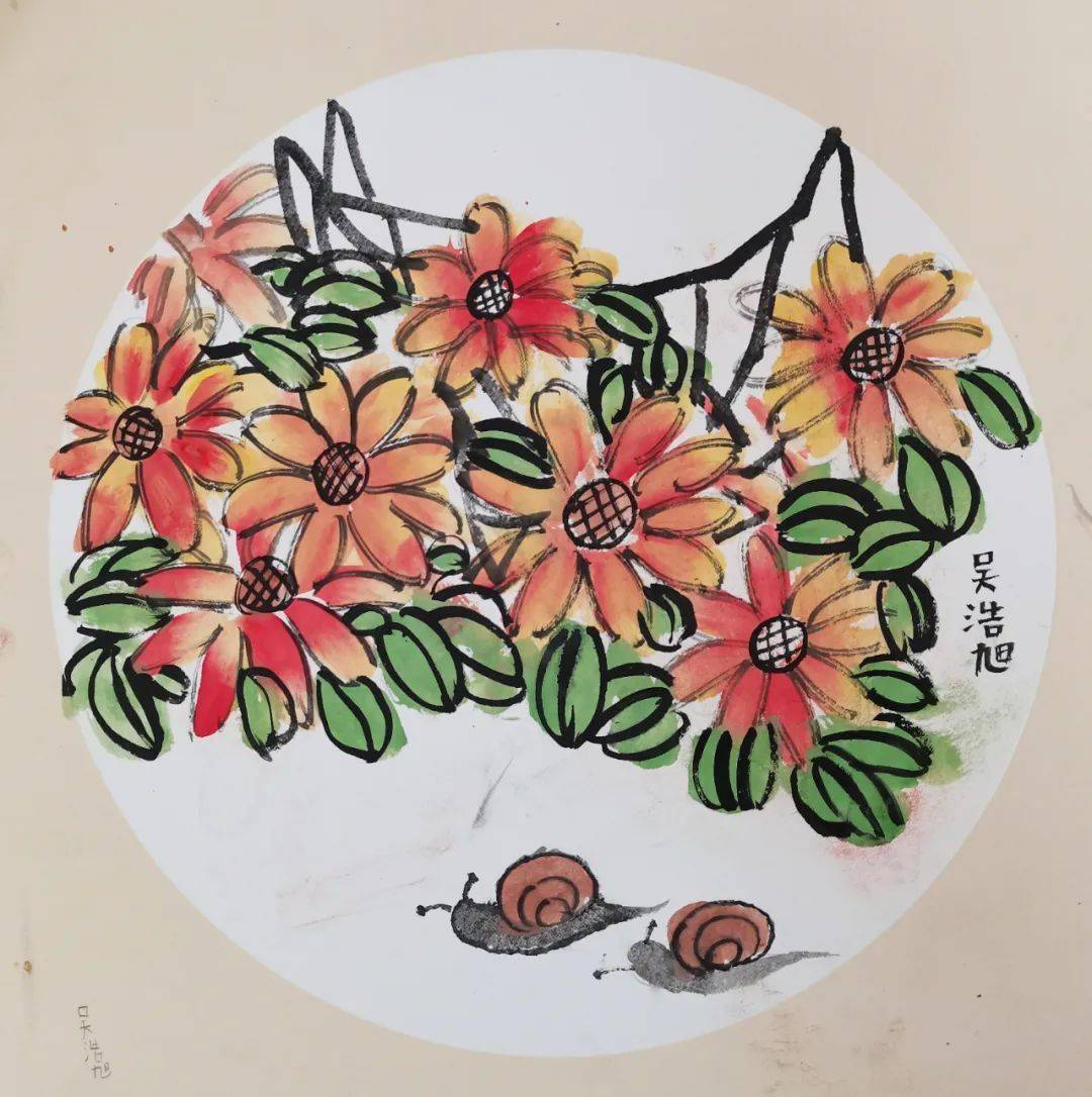 叶思彤《事事如意》▲滕林欣(欢度春节)▲林晗烁《喜乐年华》▲姚嘉琪