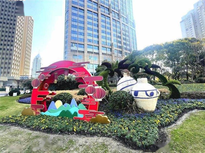 春节期间上海公园绿地年味浓 城市公园实施错峰限量入园