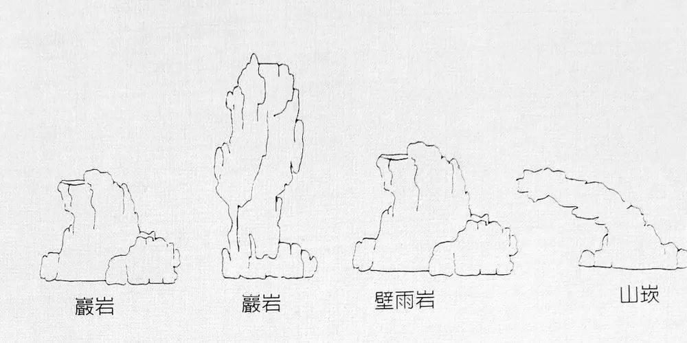 日本水石形的山形图片