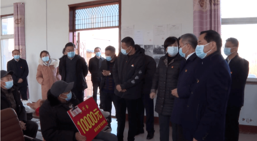 濮阳市委常委,秘书长惠康一行到台前县开展新春走访慰问活动