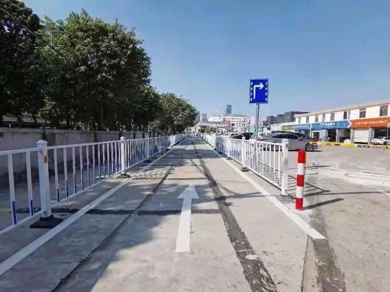 便民!番禺这里新开辟一条单行车道,供右转专用!_大道