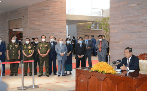 柬埔寨国防部将于本月10日开始向军官接种中国新冠疫苗