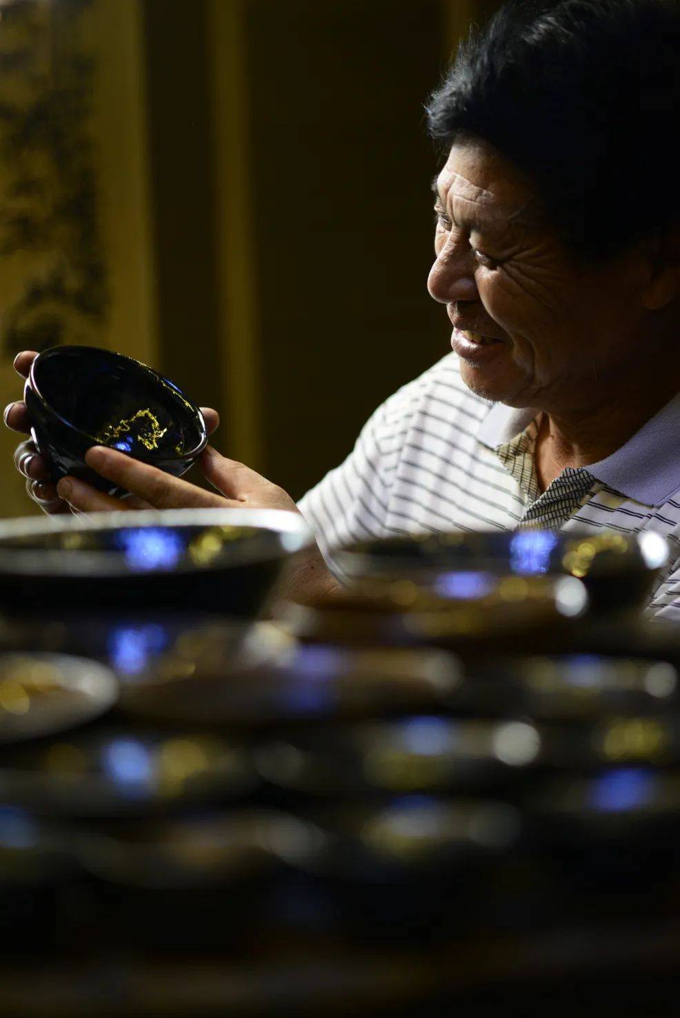 福建非遗传承人建窑建盏传承人蔡炳龙