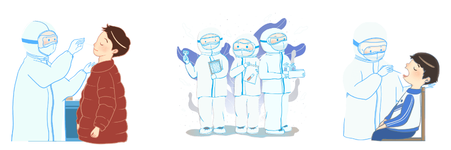 疫来不慌!东城街道开展全员核酸检测应急演练