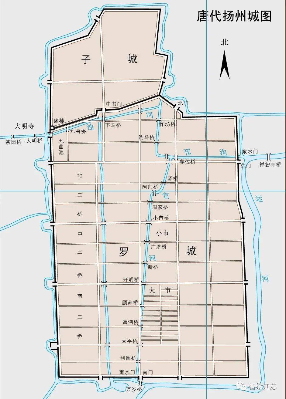 清朝扬州府地图图片