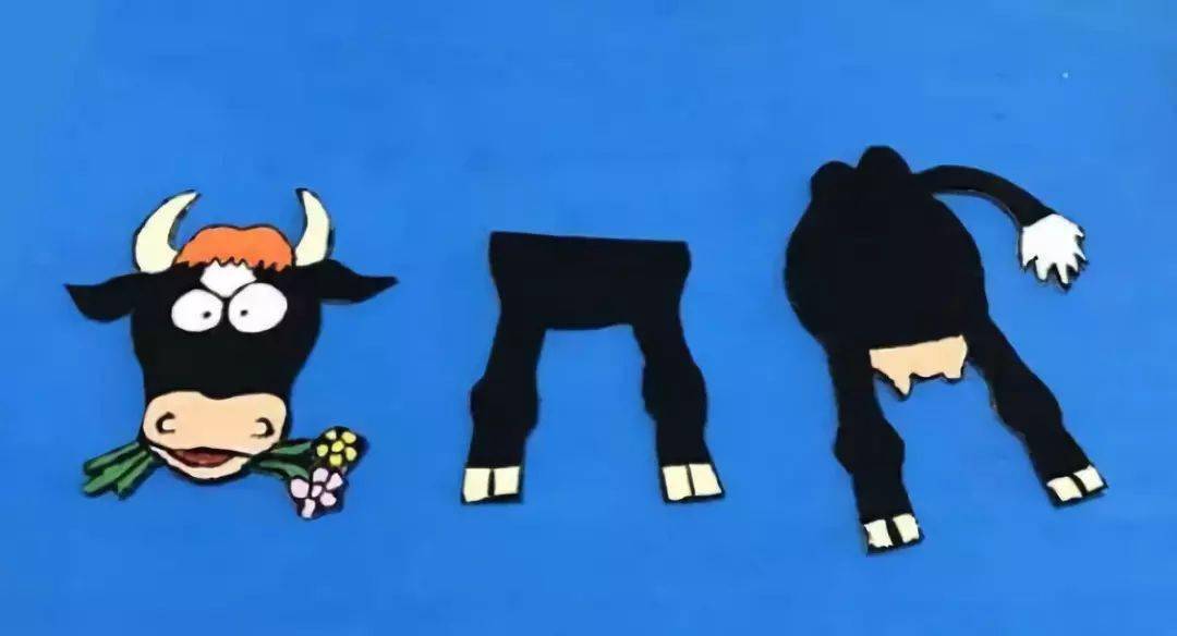 幼儿纸箱手工制作牛头图片