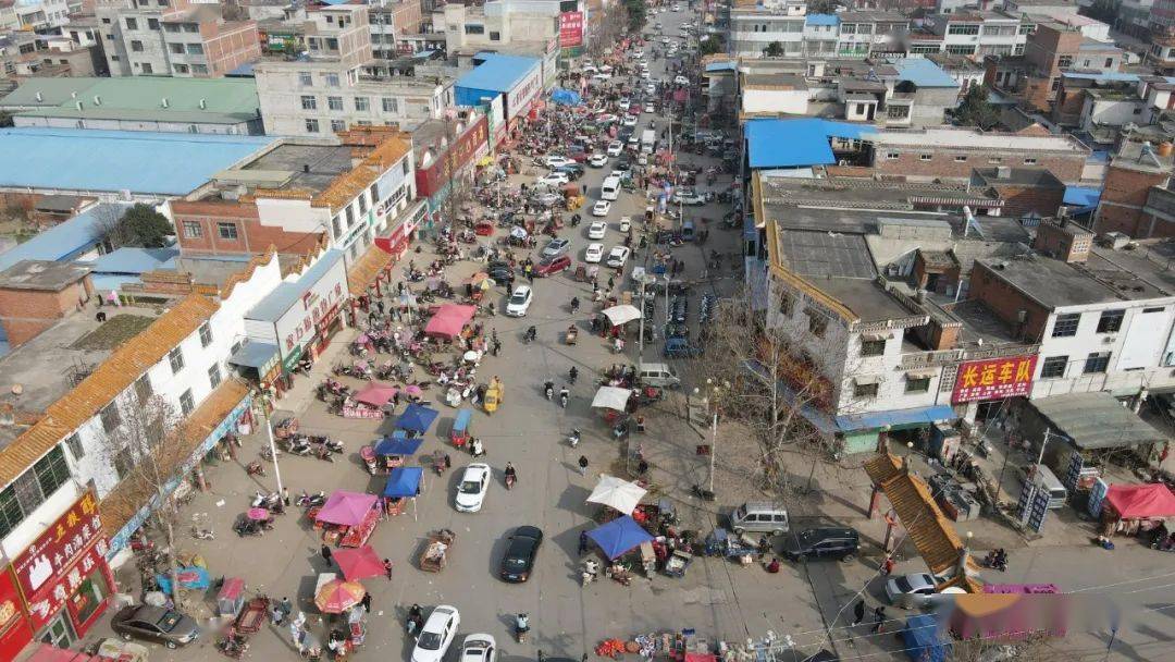 实拍邓州四大名镇之汲滩镇赶年集!_河口