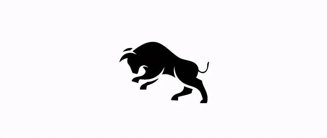 奔跑的牛图片logo图片
