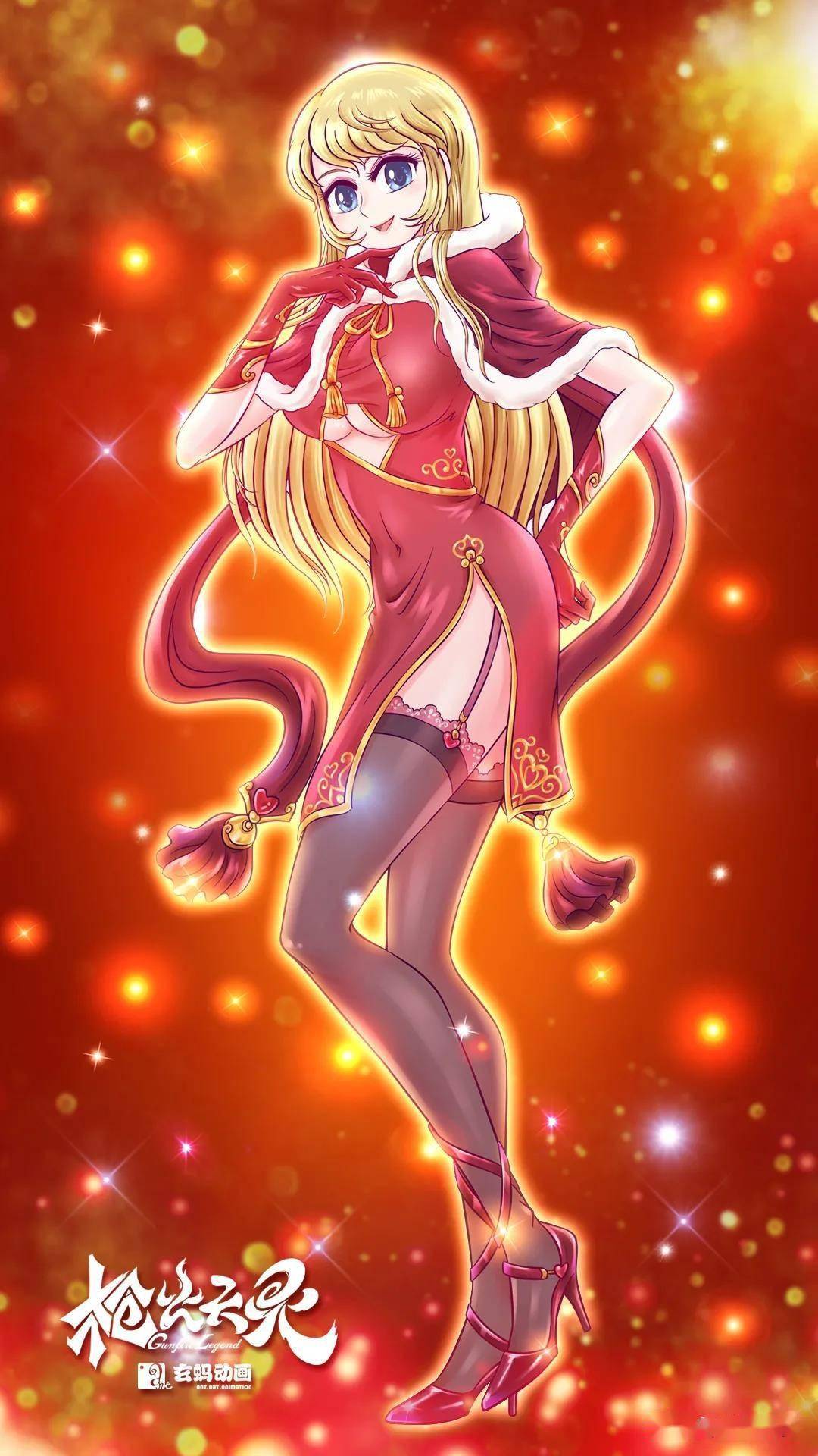 枪火天灵超燃mv牛年贺岁漫画绝美新春壁纸这福利给力啊