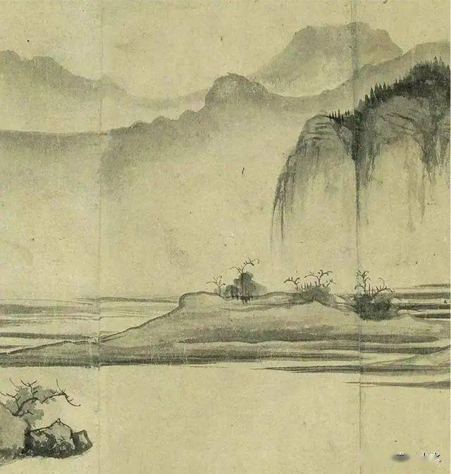 元赵孟頫重江叠嶂图鉴赏
