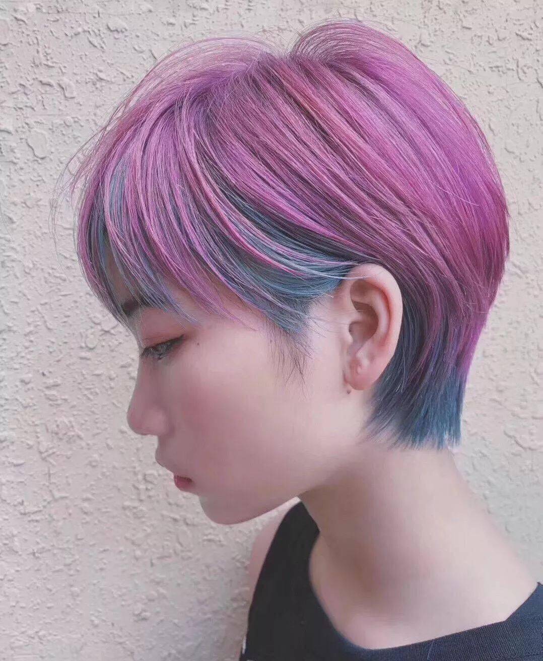 理发店最"热"短发_妹子