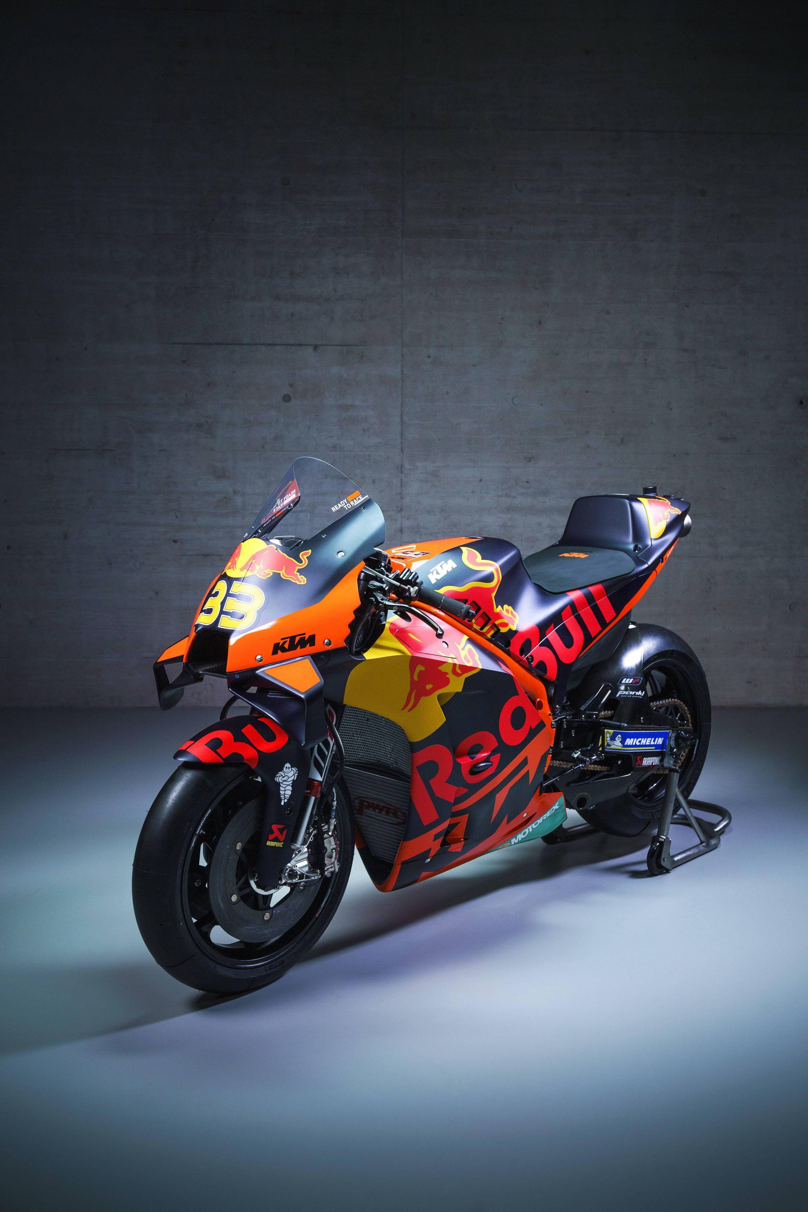 2021motogpktm厂队版赛车rc16