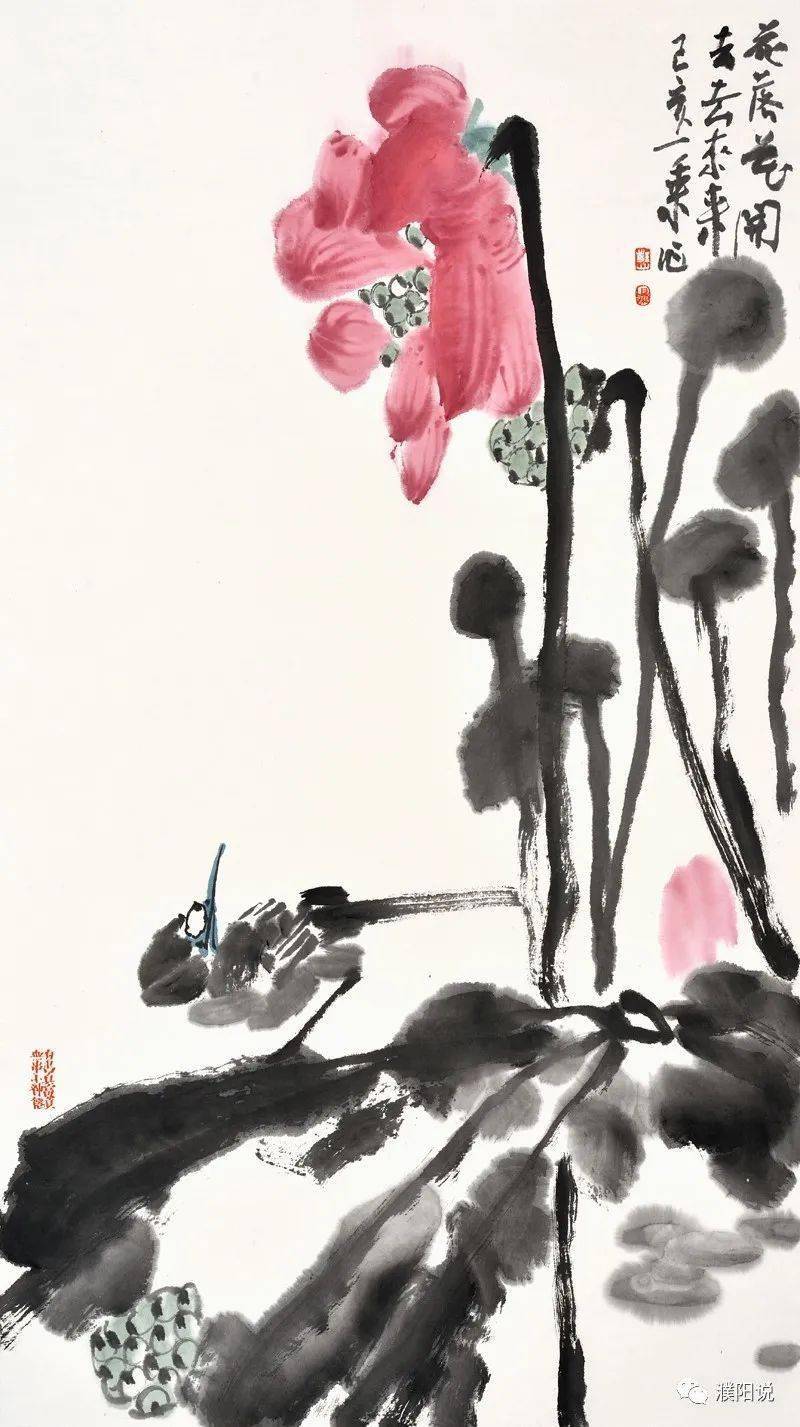 书画陪你过大年之三——曹大瑞国画作品欣赏_篆刻