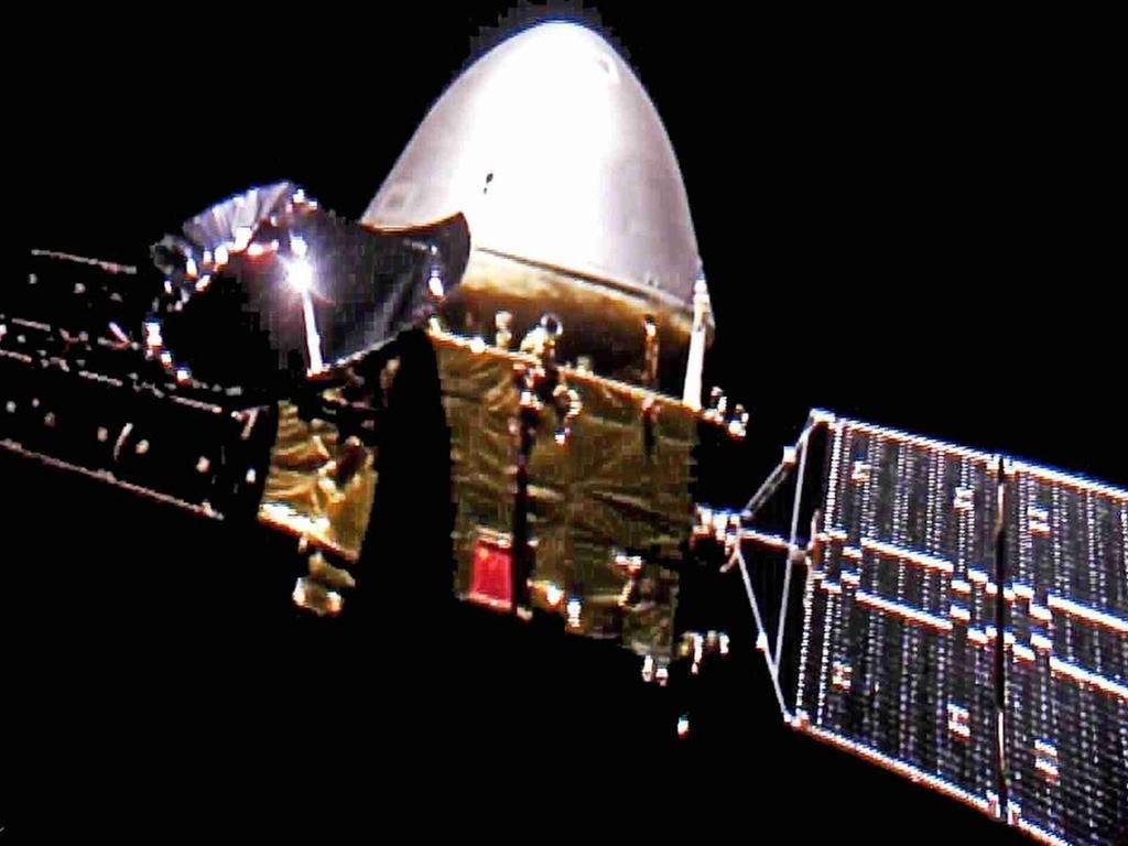 「天问一号」成功进入火星轨道成为中国首个人造火星卫星-搜狐大视野