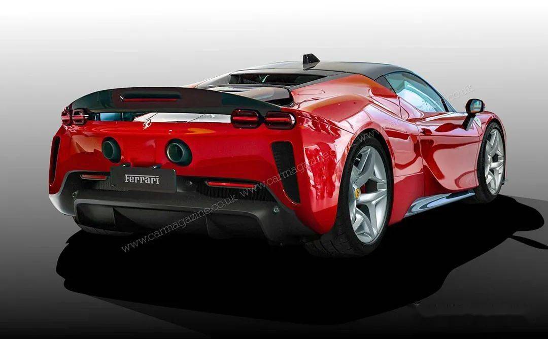 跃马首款六缸混动超跑法拉利f171hybriddino年内发布