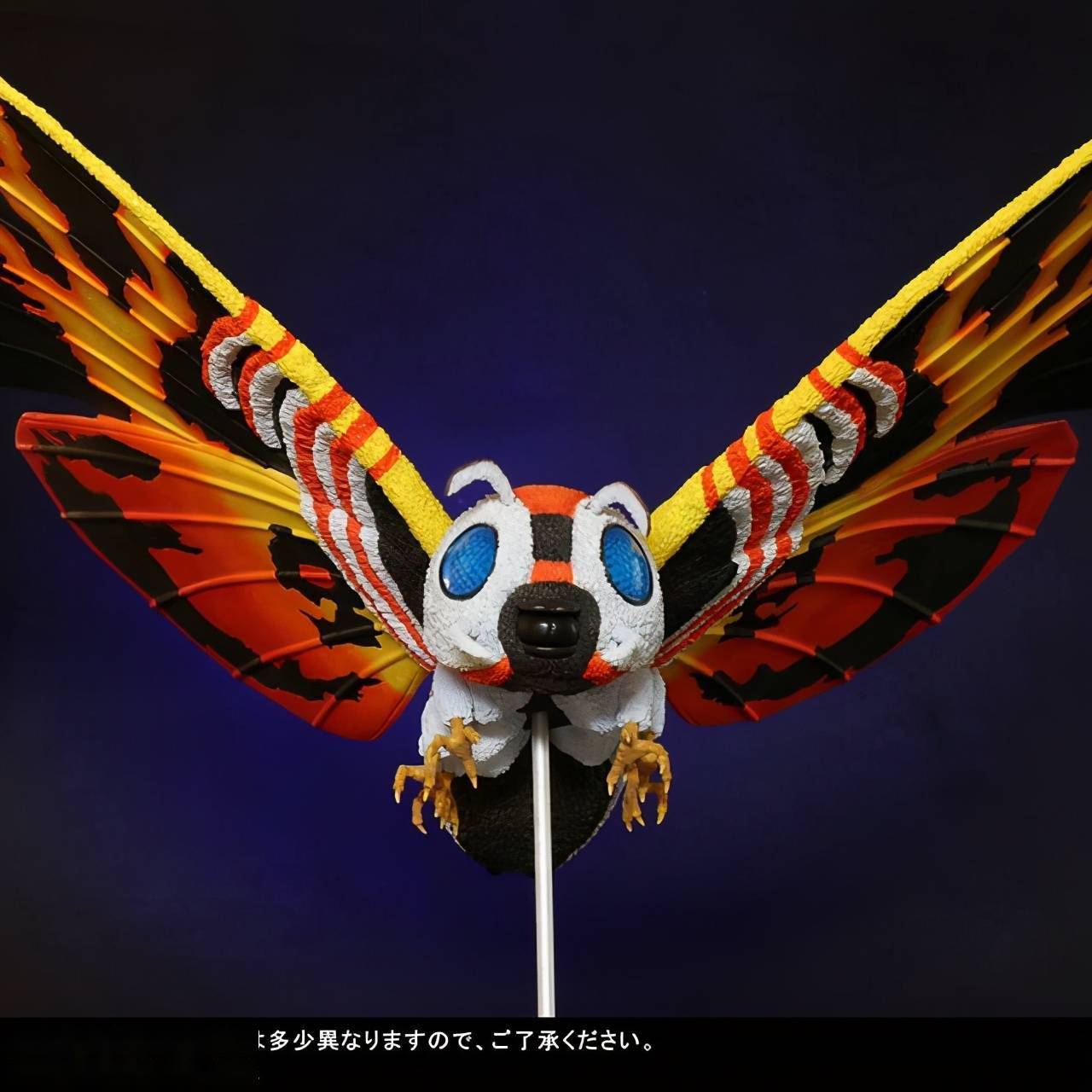 模玩资讯:x-plus 东宝大怪兽系列 摩斯拉(1992)