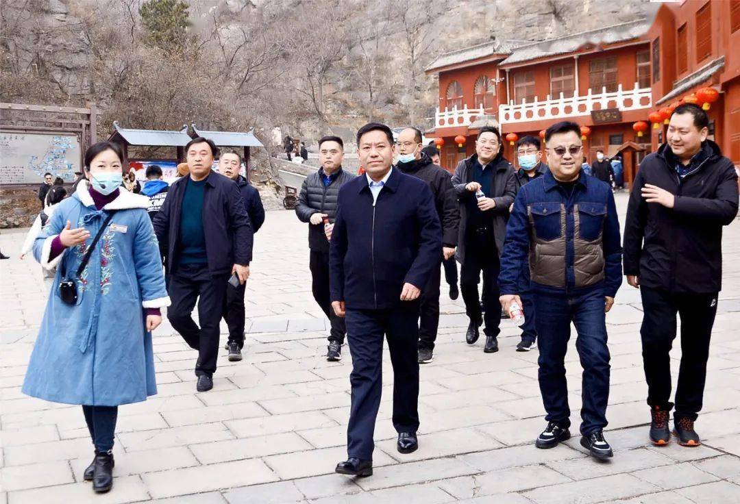 淇县县委办副主任马江鲲,淇县文化广电和旅游局党组书记,局长邢培生等