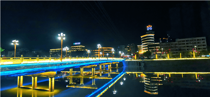 新年发生在南雄夜里的一幕