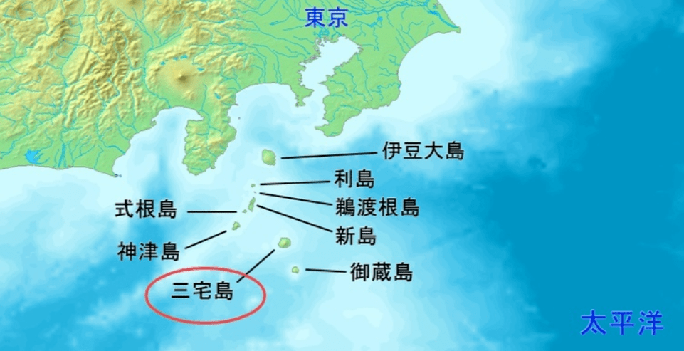 地震过后 日本东京三宅岛海岸线出现异变 死亡