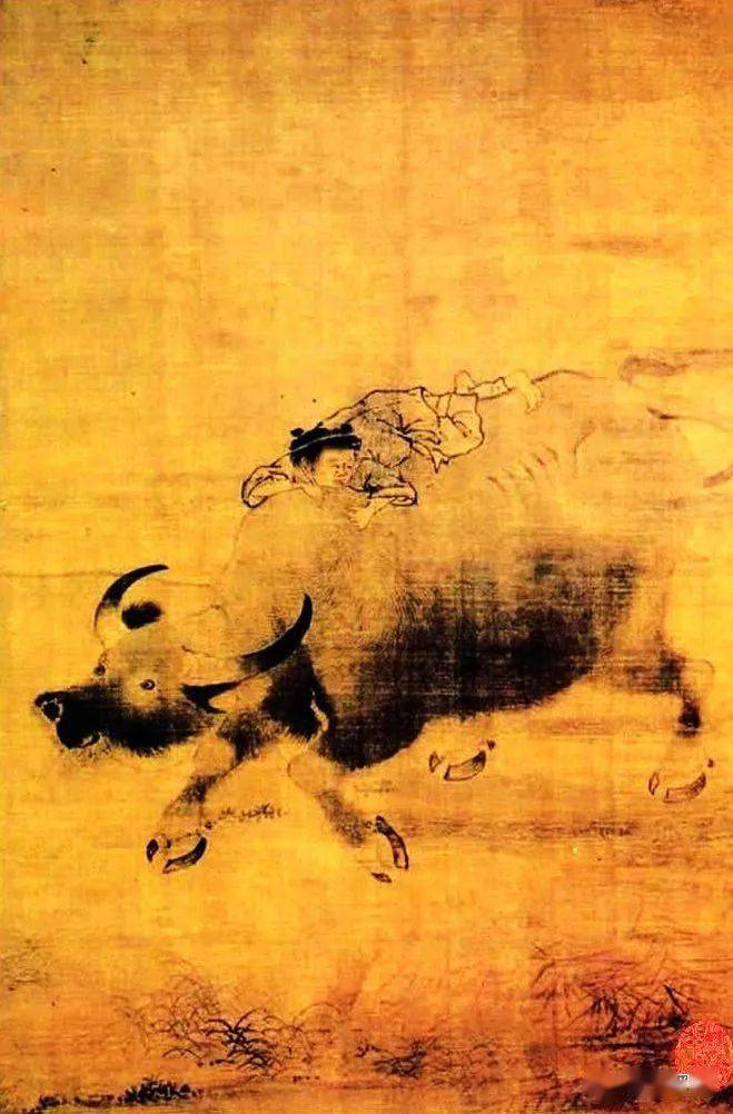 这幅《乳牛图》,画得太精彩了!_李唐